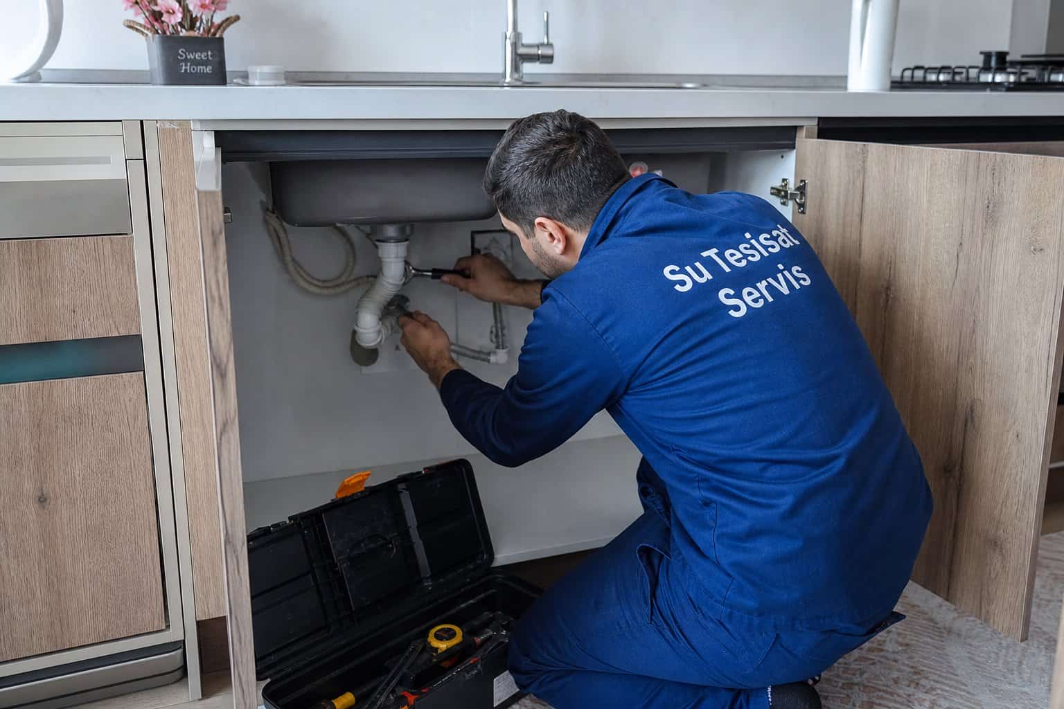 Tesisat çalışması